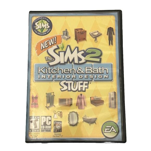 The Sims 2 Kitchen & Bath Interior Design Stuff PC Expansion Pack (2008) - Picture 1 of 5